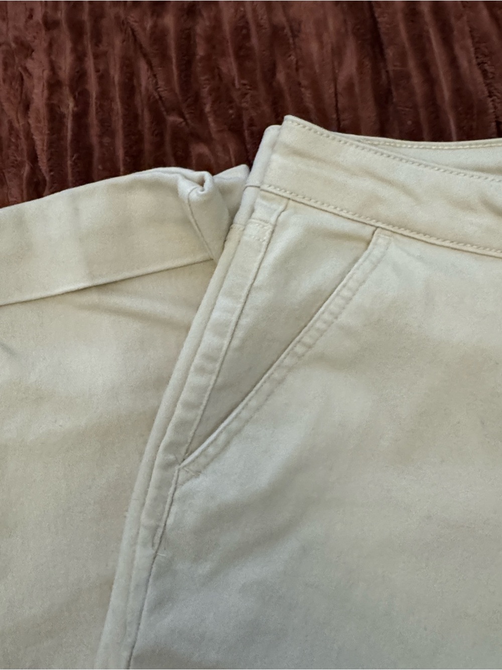 d. jeans Women's Straight Leg Jeans in Cream - Picture 6 of 6